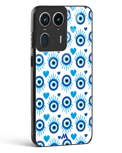 Eye Heart Embrace Glass Case Phone Cover (Motorola)