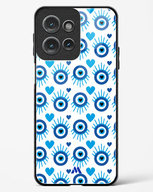 Eye Heart Embrace Glass Case Phone Cover (Motorola)
