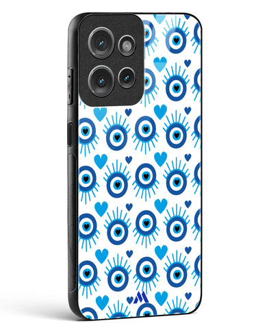 Eye Heart Embrace Glass Case Phone Cover (Motorola)