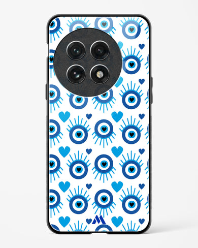 Eye Heart Embrace Glass Case Phone Cover (OnePlus)