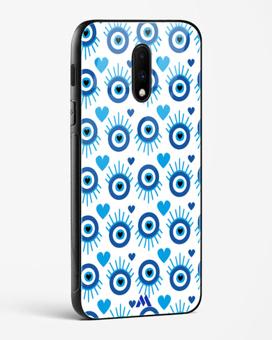 Eye Heart Embrace Glass Case Phone Cover (OnePlus)
