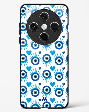 Eye Heart Embrace Glass Case Phone Cover (Oppo)