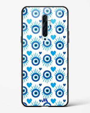 Eye Heart Embrace Glass Case Phone Cover (Oppo)