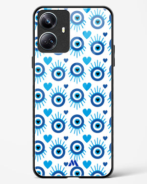 Eye Heart Embrace Glass Case Phone Cover (Realme)
