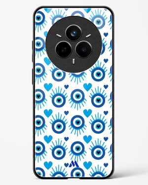 Eye Heart Embrace Glass Case Phone Cover (Realme)