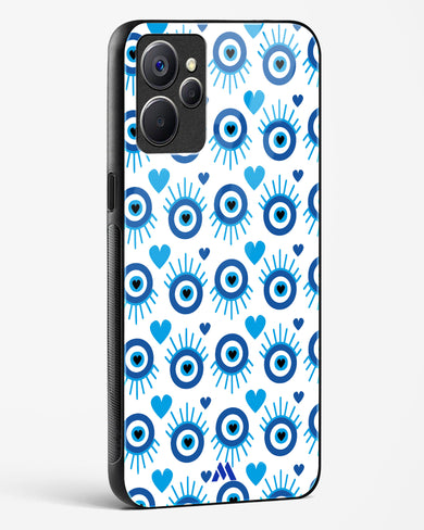 Eye Heart Embrace Glass Case Phone Cover (Realme)