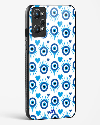 Eye Heart Embrace Glass Case Phone Cover (Realme)