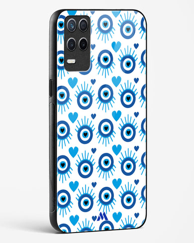 Eye Heart Embrace Glass Case Phone Cover (Realme)