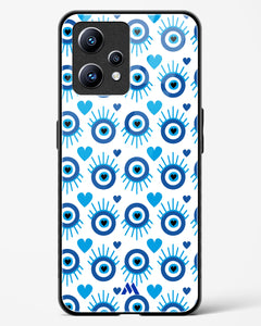 Eye Heart Embrace Glass Case Phone Cover (Realme)
