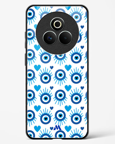 Eye Heart Embrace Glass Case Phone Cover (Realme)