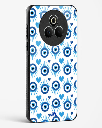 Eye Heart Embrace Glass Case Phone Cover (Realme)