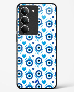 Eye Heart Embrace Glass Case Phone Cover (Realme)