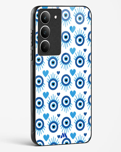 Eye Heart Embrace Glass Case Phone Cover (Realme)