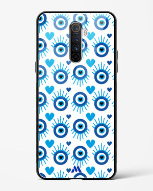 Eye Heart Embrace Glass Case Phone Cover (Realme)