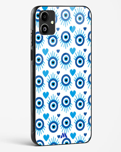 Eye Heart Embrace Glass Case Phone Cover (Samsung)