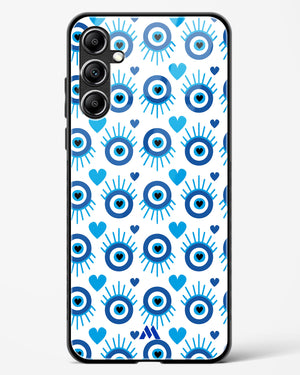 Eye Heart Embrace Glass Case Phone Cover (Samsung)