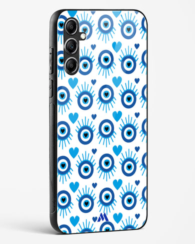 Eye Heart Embrace Glass Case Phone Cover (Samsung)