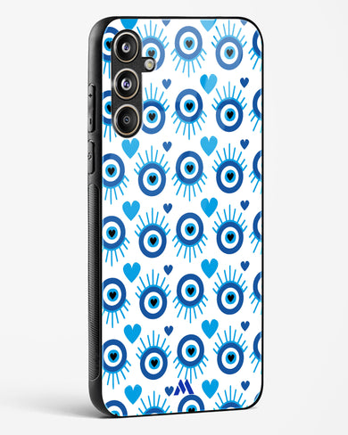 Eye Heart Embrace Glass Case Phone Cover (Samsung)