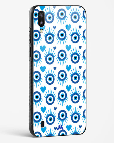 Eye Heart Embrace Glass Case Phone Cover-(Samsung)