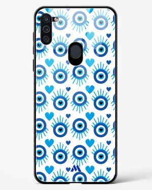 Eye Heart Embrace Glass Case Phone Cover (Samsung)