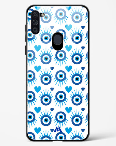 Eye Heart Embrace Glass Case Phone Cover (Samsung)