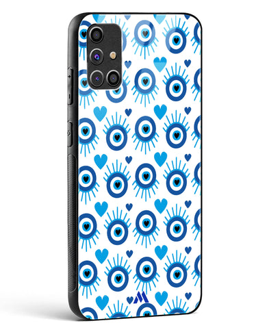 Eye Heart Embrace Glass Case Phone Cover (Samsung)