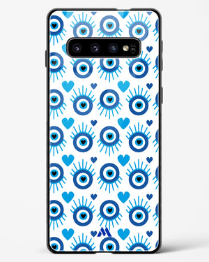 Eye Heart Embrace Glass Case Phone Cover (Samsung)