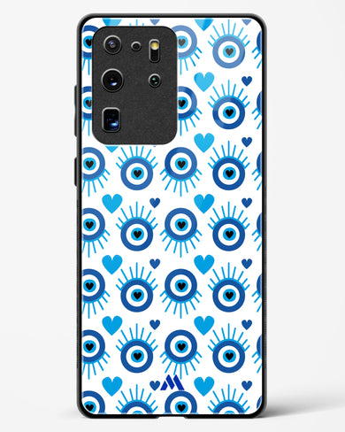Eye Heart Embrace Glass Case Phone Cover (Samsung)