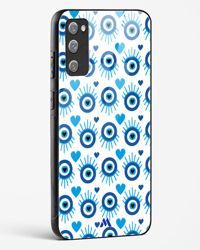Eye Heart Embrace Glass Case Phone Cover (Samsung)