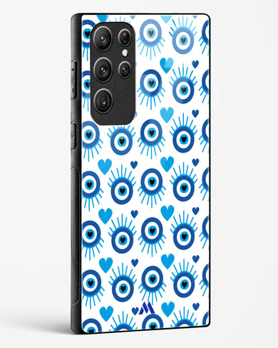 Eye Heart Embrace Glass Case Phone Cover (Samsung)