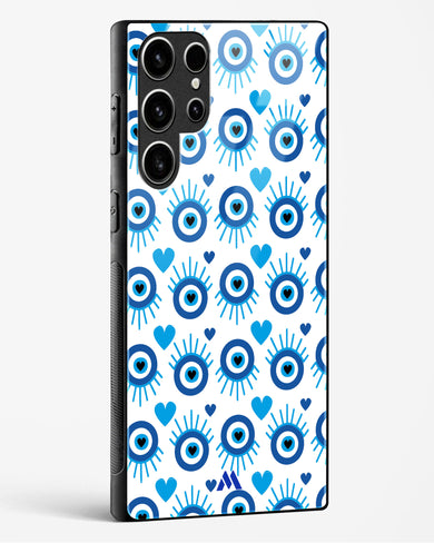 Eye Heart Embrace Glass Case Phone Cover (Samsung)