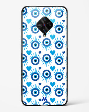 Eye Heart Embrace Glass Case Phone Cover (Vivo)