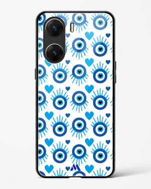 Eye Heart Embrace Glass Case Phone Cover (Vivo)