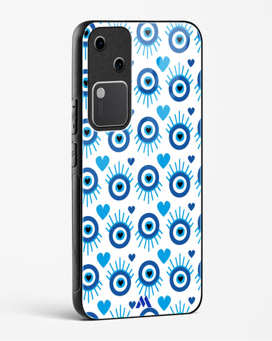 Eye Heart Embrace Glass Case Phone Cover (Vivo)