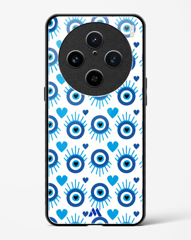 Eye Heart Embrace Glass Case Phone Cover (Vivo)