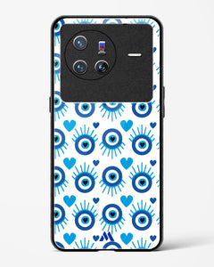 Eye Heart Embrace Glass Case Phone Cover (Vivo)