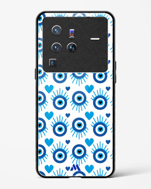Eye Heart Embrace Glass Case Phone Cover (Vivo)