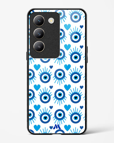 Eye Heart Embrace Glass Case Phone Cover (Vivo)