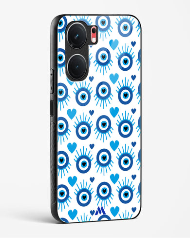 Eye Heart Embrace Glass Case Phone Cover (Vivo)