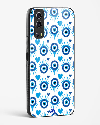 Eye Heart Embrace Glass Case Phone Cover (Vivo)