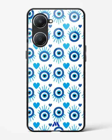 Eye Heart Embrace Glass Case Phone Cover (Vivo)