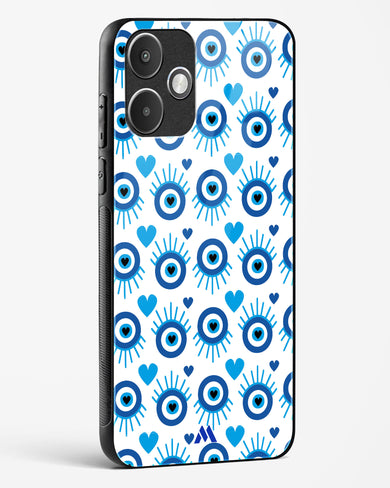 Eye Heart Embrace Glass Case Phone Cover (Xiaomi)