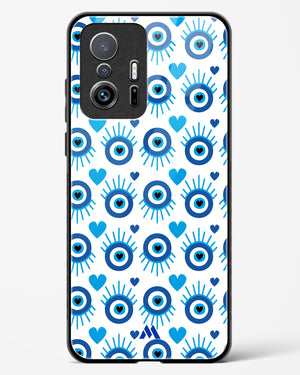 Eye Heart Embrace Glass Case Phone Cover-(Xiaomi)
