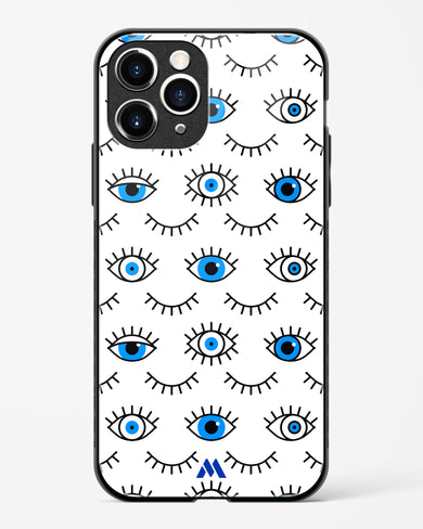 Eyes Wide Shut Glass Case Phone Cover (Apple)