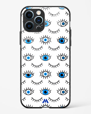 Eyes Wide Shut Glass Case Phone Cover (Apple)