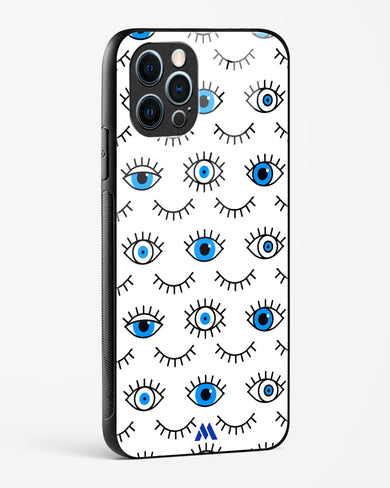 Eyes Wide Shut Glass Case Phone Cover (Apple)