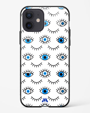 Eyes Wide Shut Glass Case Phone Cover (Apple)
