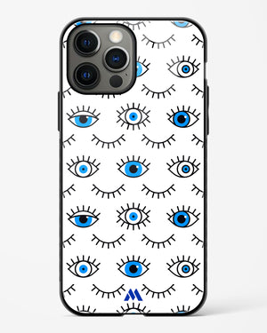 Eyes Wide Shut Glass Case Phone Cover (Apple)