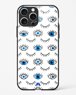 Eyes Wide Shut Glass Case Phone Cover (Apple)