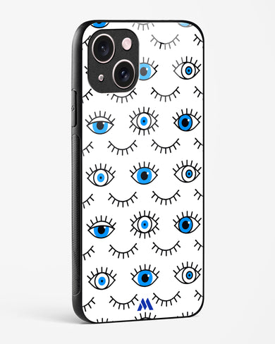 Eyes Wide Shut Glass Case Phone Cover (Apple)